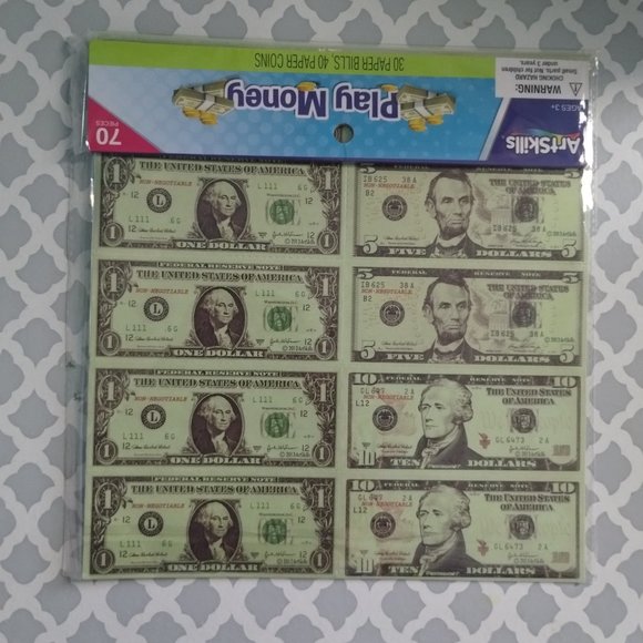 ArtSkills Play Money - Picture 2 of 3